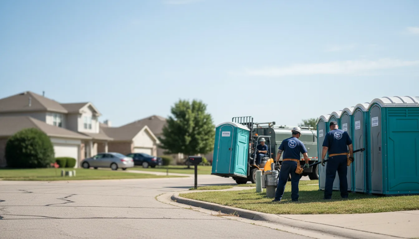 Porta Potty Rental in Paris, TX near me